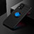 Ultra-thin Silicone Gel Soft Case Cover with Magnetic Finger Ring Stand SD1 for Vivo V20