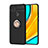 Ultra-thin Silicone Gel Soft Case Cover with Magnetic Finger Ring Stand SD1 for Xiaomi POCO C31