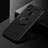 Ultra-thin Silicone Gel Soft Case Cover with Magnetic Finger Ring Stand SD2 for Xiaomi Redmi 10A 4G