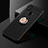 Ultra-thin Silicone Gel Soft Case Cover with Magnetic Finger Ring Stand SD2 for Xiaomi Redmi 9 India