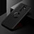 Ultra-thin Silicone Gel Soft Case Cover with Magnetic Finger Ring Stand SD2 for Xiaomi Redmi 9 Prime India