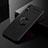 Ultra-thin Silicone Gel Soft Case Cover with Magnetic Finger Ring Stand SD2 for Xiaomi Redmi 9A