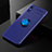 Ultra-thin Silicone Gel Soft Case Cover with Magnetic Finger Ring Stand SD2 for Xiaomi Redmi 9A