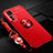 Ultra-thin Silicone Gel Soft Case Cover with Magnetic Finger Ring Stand SD3 for Xiaomi Mi 12T Pro 5G