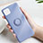 Ultra-thin Silicone Gel Soft Case Cover with Magnetic Finger Ring Stand T01 for Apple iPhone 11