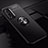 Ultra-thin Silicone Gel Soft Case Cover with Magnetic Finger Ring Stand T01 for Huawei Honor 20 Black