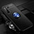 Ultra-thin Silicone Gel Soft Case Cover with Magnetic Finger Ring Stand T01 for Huawei Nova 7 SE 5G