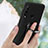 Ultra-thin Silicone Gel Soft Case Cover with Magnetic Finger Ring Stand T01 for Huawei P30 Lite New Edition