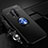 Ultra-thin Silicone Gel Soft Case Cover with Magnetic Finger Ring Stand T01 for OnePlus 8 Pro