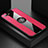 Ultra-thin Silicone Gel Soft Case Cover with Magnetic Finger Ring Stand T01 for Oppo R15X