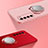 Ultra-thin Silicone Gel Soft Case Cover with Magnetic Finger Ring Stand T02 for Huawei Honor Play4 5G