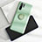 Ultra-thin Silicone Gel Soft Case Cover with Magnetic Finger Ring Stand T03 for Huawei P30 Pro