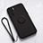 Ultra-thin Silicone Gel Soft Case Cover with Magnetic Finger Ring Stand T03 for Oppo Find X2 Lite