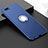 Ultra-thin Silicone Gel Soft Case Cover with Magnetic Finger Ring Stand T03 for Oppo R17 Neo