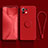 Ultra-thin Silicone Gel Soft Case Cover with Magnetic Finger Ring Stand T03 for Xiaomi Mi 11 Lite 5G Red