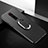 Ultra-thin Silicone Gel Soft Case Cover with Magnetic Finger Ring Stand T03 for Xiaomi Redmi K20