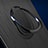 Ultra-thin Silicone Gel Soft Case Cover with Magnetic Finger Ring Stand T04 for Apple iPhone 11 Pro Max