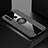Ultra-thin Silicone Gel Soft Case Cover with Magnetic Finger Ring Stand T04 for Huawei Honor 20i