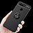 Ultra-thin Silicone Gel Soft Case Cover with Magnetic Finger Ring Stand T04 for Huawei Honor V20