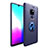 Ultra-thin Silicone Gel Soft Case Cover with Magnetic Finger Ring Stand T04 for Huawei Mate 20 X 5G