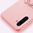 Ultra-thin Silicone Gel Soft Case Cover with Magnetic Finger Ring Stand T04 for Samsung Galaxy Note 10 5G