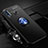 Ultra-thin Silicone Gel Soft Case Cover with Magnetic Finger Ring Stand T05 for Huawei Honor 20 Lite