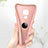 Ultra-thin Silicone Gel Soft Case Cover with Magnetic Finger Ring Stand T05 for Huawei Mate 20 X 5G
