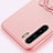 Ultra-thin Silicone Gel Soft Case Cover with Magnetic Finger Ring Stand T05 for Oppo A91