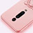 Ultra-thin Silicone Gel Soft Case Cover with Magnetic Finger Ring Stand T05 for Xiaomi Mi 9T
