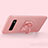 Ultra-thin Silicone Gel Soft Case Cover with Magnetic Finger Ring Stand T06 for Samsung Galaxy S10 Plus