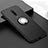 Ultra-thin Silicone Gel Soft Case Cover with Magnetic Finger Ring Stand T06 for Xiaomi Mi 9T Pro