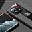 Ultra-thin Silicone Gel Soft Case Cover with Magnetic Finger Ring Stand T08 for Xiaomi Mi 11 5G