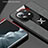 Ultra-thin Silicone Gel Soft Case Cover with Magnetic Finger Ring Stand T08 for Xiaomi Mi 11 Lite 4G