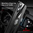 Ultra-thin Silicone Gel Soft Case Cover with Magnetic Finger Ring Stand X01L for OnePlus Nord N20 5G