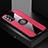 Ultra-thin Silicone Gel Soft Case Cover with Magnetic Finger Ring Stand X01L for OnePlus Nord N200 5G