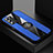 Ultra-thin Silicone Gel Soft Case Cover with Magnetic Finger Ring Stand X01L for Oppo K9S 5G