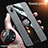 Ultra-thin Silicone Gel Soft Case Cover with Magnetic Finger Ring Stand X01L for Samsung Galaxy A30