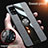 Ultra-thin Silicone Gel Soft Case Cover with Magnetic Finger Ring Stand X01L for Samsung Galaxy M51