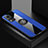 Ultra-thin Silicone Gel Soft Case Cover with Magnetic Finger Ring Stand X01L for Vivo X60 Pro 5G