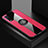 Ultra-thin Silicone Gel Soft Case Cover with Magnetic Finger Ring Stand X01L for Vivo Y20s