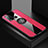 Ultra-thin Silicone Gel Soft Case Cover with Magnetic Finger Ring Stand X01L for Vivo Y50