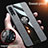 Ultra-thin Silicone Gel Soft Case Cover with Magnetic Finger Ring Stand X02L for Samsung Galaxy A70