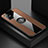 Ultra-thin Silicone Gel Soft Case Cover with Magnetic Finger Ring Stand X02L for Samsung Galaxy M40S