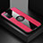 Ultra-thin Silicone Gel Soft Case Cover with Magnetic Finger Ring Stand X02L for Samsung Galaxy S20 Lite 5G