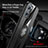 Ultra-thin Silicone Gel Soft Case Cover with Magnetic Finger Ring Stand X03L for Oppo Reno7 5G