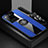 Ultra-thin Silicone Gel Soft Case Cover with Magnetic Finger Ring Stand X03L for Samsung Galaxy S20 Ultra 5G