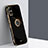 Ultra-thin Silicone Gel Soft Case Cover with Magnetic Finger Ring Stand XL1 for Samsung Galaxy M40S