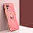 Ultra-thin Silicone Gel Soft Case Cover with Magnetic Finger Ring Stand XL1 for Samsung Galaxy S20