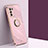 Ultra-thin Silicone Gel Soft Case Cover with Magnetic Finger Ring Stand XL1 for Samsung Galaxy S20 5G