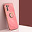 Ultra-thin Silicone Gel Soft Case Cover with Magnetic Finger Ring Stand XL1 for Samsung Galaxy S20 5G